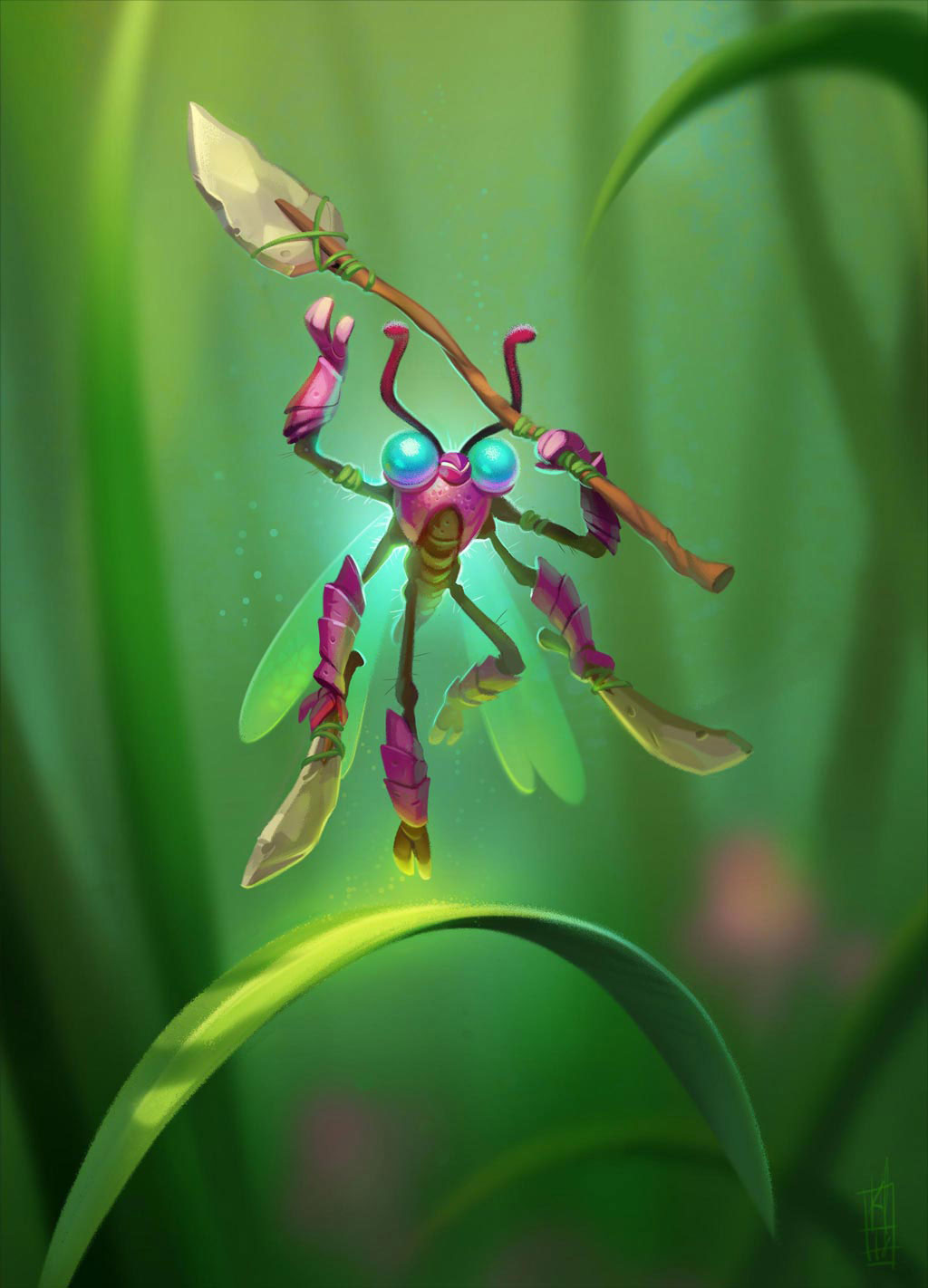 Insect Warrior - character design