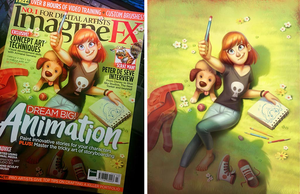 Imagine FX Cover - illustration