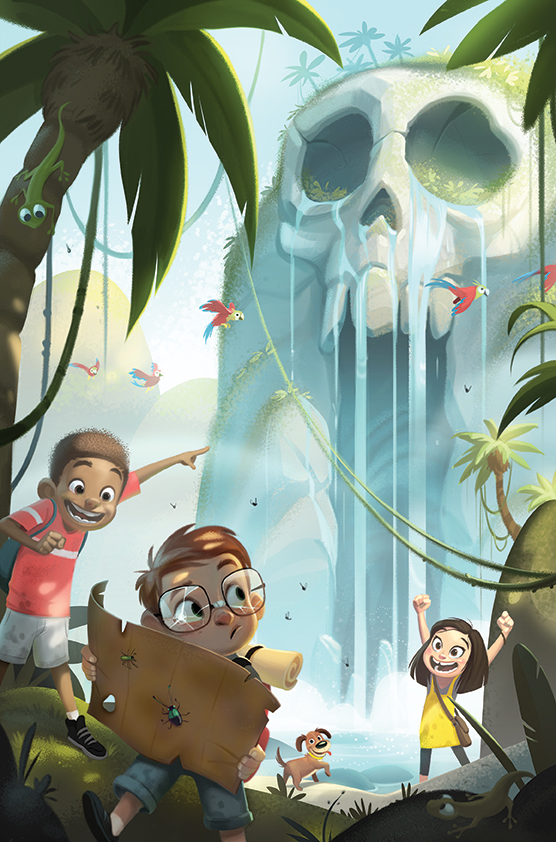 Skull Cave - illustration